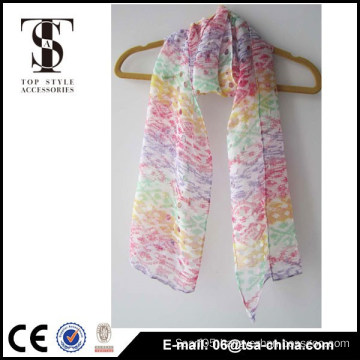 colourful hot 2015 tihin new spring happy scarf with Hole